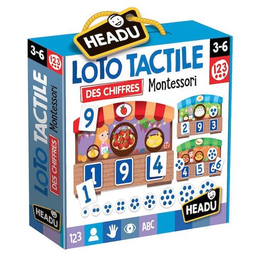 Loto Tactil 123 Montessori