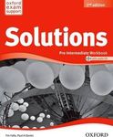 Solutions: Pre-Intermediate: Workbook and Audio CD Pack