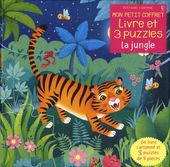 La jungle - Avec 1 livre cartonné et 3 puzzles de 9 pièces
