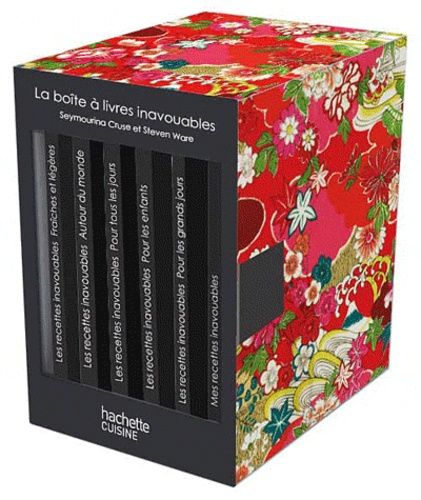 La boîte à livres inavouables - 5 livres, 180 recettes délicieusement inavouables pour tous les moments de la vie + 1 livre à remplir et à conserver