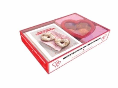 Recettes pour un cake d'amour - Coffret avec un emporte-pièce en forme de coeur