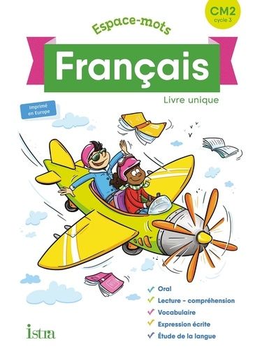 Français CM2 Espace-mots - Livre unique