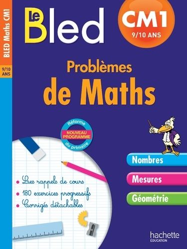 Problèmes de maths CM1 9-10 ans
