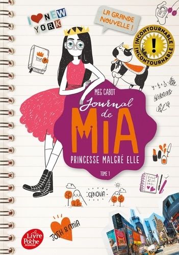 Journal de Mia, princesse malgré elle Tome 1