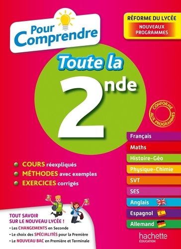 Pour comprendre toute la 2de