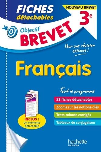 Français 3e - Fiches détachables