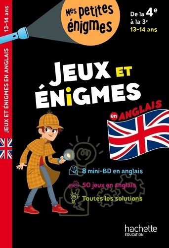 Jeux et énigmes en anglais de la 4e à la 3e