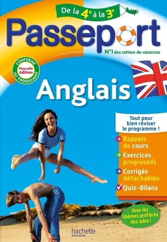 Passeport Anglais de la 4e à la 3e