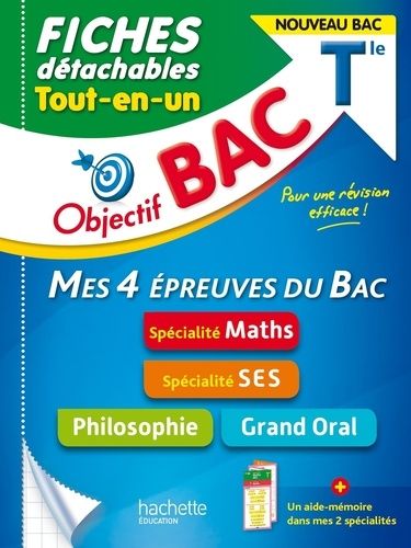 Mes 4 épreuves du Bac Tle - Tout-en-un