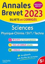 Sciences brevet - Physique-chimie, SVT, Techno ; Sujets et corrigés