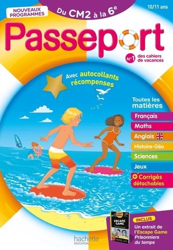 Passeport Toutes les matières du CM2 à la 6e