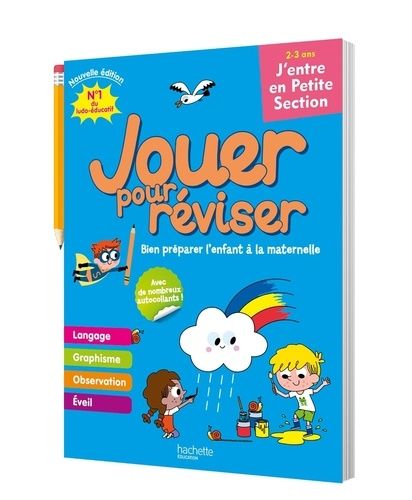 Jouer pour réviser - J'entre en petite section. Avec un crayon