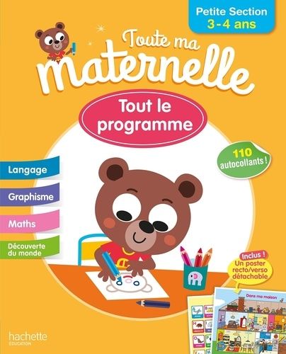 Toute le programme Petite section - Avec 110 autocollants