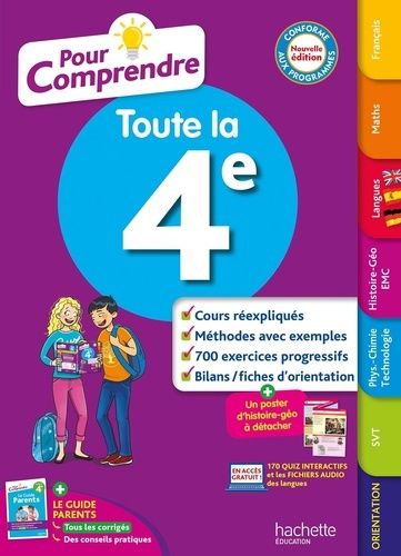 Toute la 4e Pour comprendre