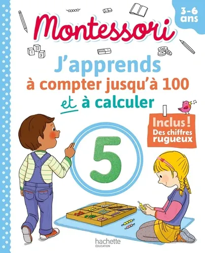 J'apprends à compter jusqu'à 100 et à calculer. Inclus ! Des chiffres rugueux J'apprends à compter jusqu'à 100 et à calculer. Inclus ! Des chiffres rugueux