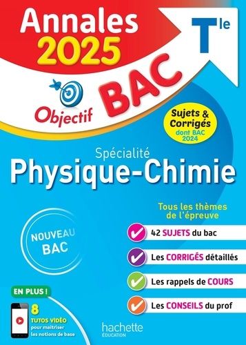 Spécialité Physique-Chimie Tle Objectif Bac Annales Bac