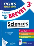Fiches détachables Sciences 3e. Physique - chimie, technologie, SVT