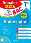 Philosophie Tle. Sujets & corrigés Edition 2026