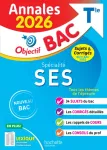 Spécialité SES Tle. Sujets & corrigés Edition 2026 Spécialité SES Tle. Sujets & corrigés Edition 2026