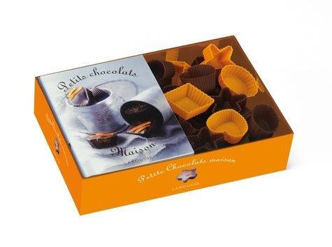 Petits chocolats maison - Coffret : 1 livre + 30 moules