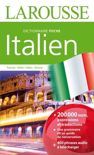 Dictionnaire de poche Larousse français-italien et italien-français