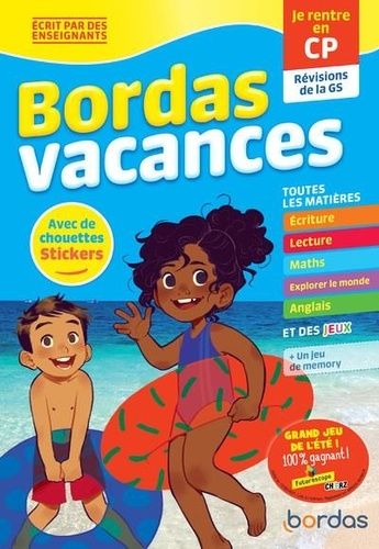 Bordas vacances - je rentre en cp Bordas vacances - je rentre en cp