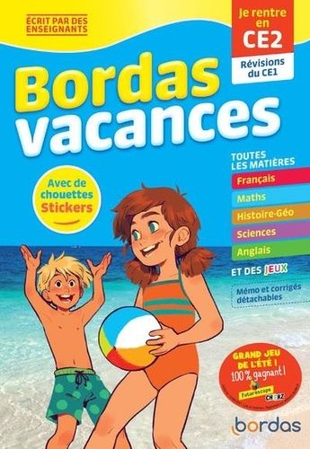 Bordas vacances - je rentre en ce2 Bordas vacances - je rentre en ce2
