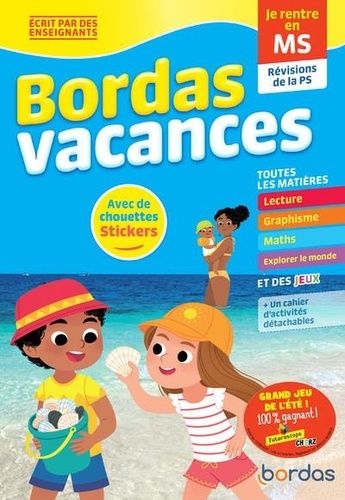 Bordas vacances - je rentre en moyenne section Bordas vacances - je rentre en moyenne section