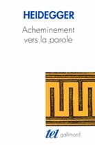 ACHEMINEMENT VERS LA PAROLE