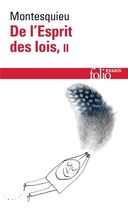 DE L'ESPRIT DES LOIS. - Tome 2