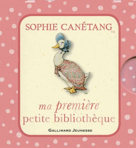 Ma première petite bibliothèque Sophie Canétang - Coffret 4 volumes : Mots ; Animaux ; Chiffres ; Temps