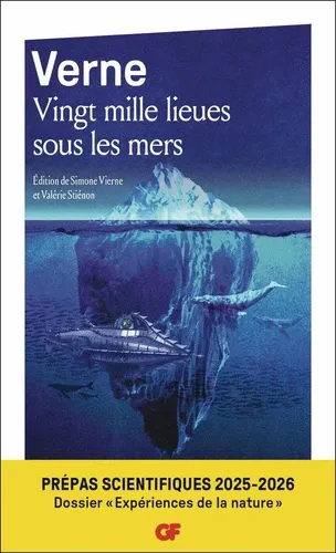 Vingt mille lieues sous les mers. Prépas scientifiques Edition 2025 - 2026 Vingt mille lieues sous les mers. Prépas scientifiques Edition 2025 - 2026