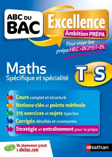 Mathématiques Term S spécifique & spécialité - Ambition prépa