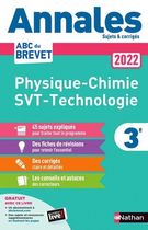 Physique-Chimie - Sciences de la vie et de la Terre - Technologie 3e - Sujets et corrigés Physique-Chimie - Sciences de la vie et de la Terre - Technologie 3e - Sujets et corrigés