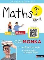 Maths 3e + Brevet - Cours, exos, méthodes