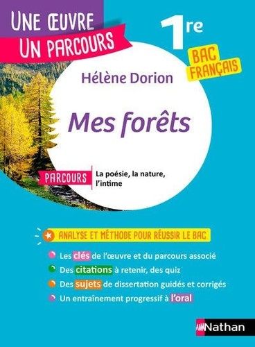 Mes forêts - Avec le parcours "La poésie, la nature, l'intime"