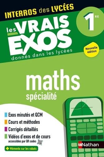 Maths spécialité 1re