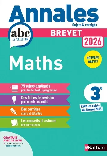 Mathématiques 3e Edition 2026 Mathématiques 3e Edition 2026