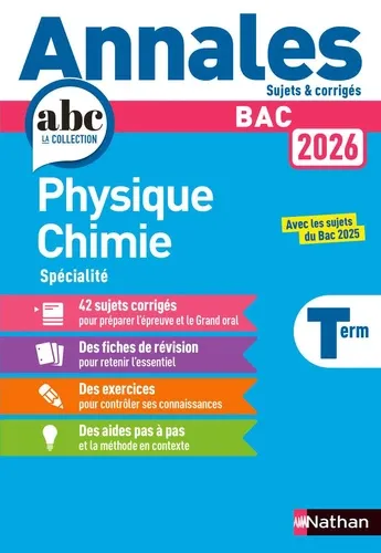 Physique Chimie Tle Spécialité Edition 2026