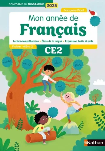 Français CE2 Mon année de francais. Fichier - élève 2 Edition 2025