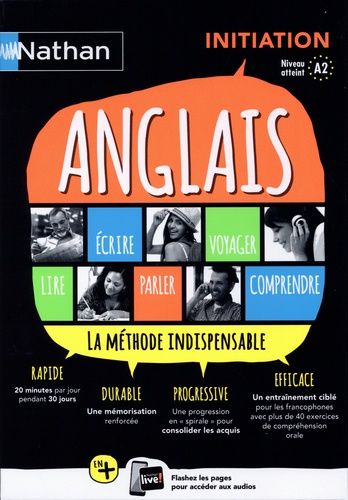 Anglais Niveau A2 - La méthode indispensable