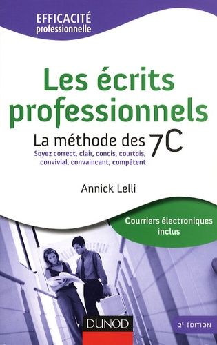 Les écrits professionnels - La méthode des 7C