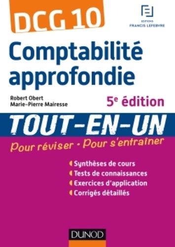 Comptabilité approfondie DCG 10 - Tout-en-un