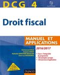 DCG 4, droit fiscal - Manuel et applications