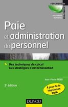 Paie et administration du personnel - Des techniques de calcul aux stratégies d'externalisation