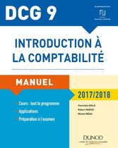 Introduction à la comptabilité DCG 9 - Manuel