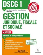 Gestion juridique, fiscale et sociale DSCG 1 - Manuel