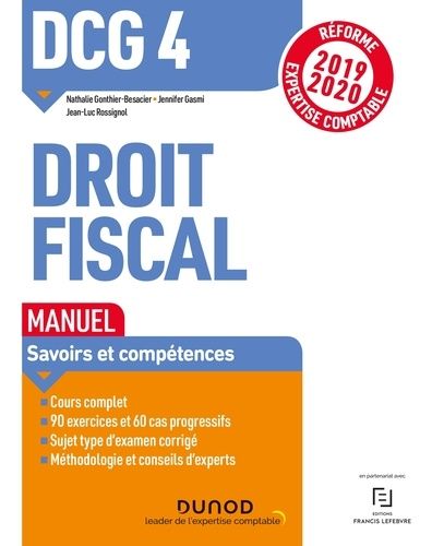 DCG 4 Droit fiscal