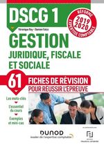 Gestion juridique, fiscale et sociale DSCG 1 - Fiches de révision