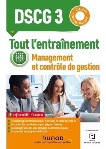 Management et contrôle de gestion DSCG 3 - Tout l'entraînement